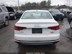 2018 Audi A4 2.0t Premium/2.0t Tech Premium White vin: WAUENAF44JN019949