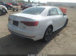 2017 Audi A4 2.0t Premium White vin: WAUENAF45HN031523