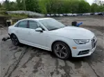 2017 Audi A4 Premium Plus White vin: WAUENAF45HN035149