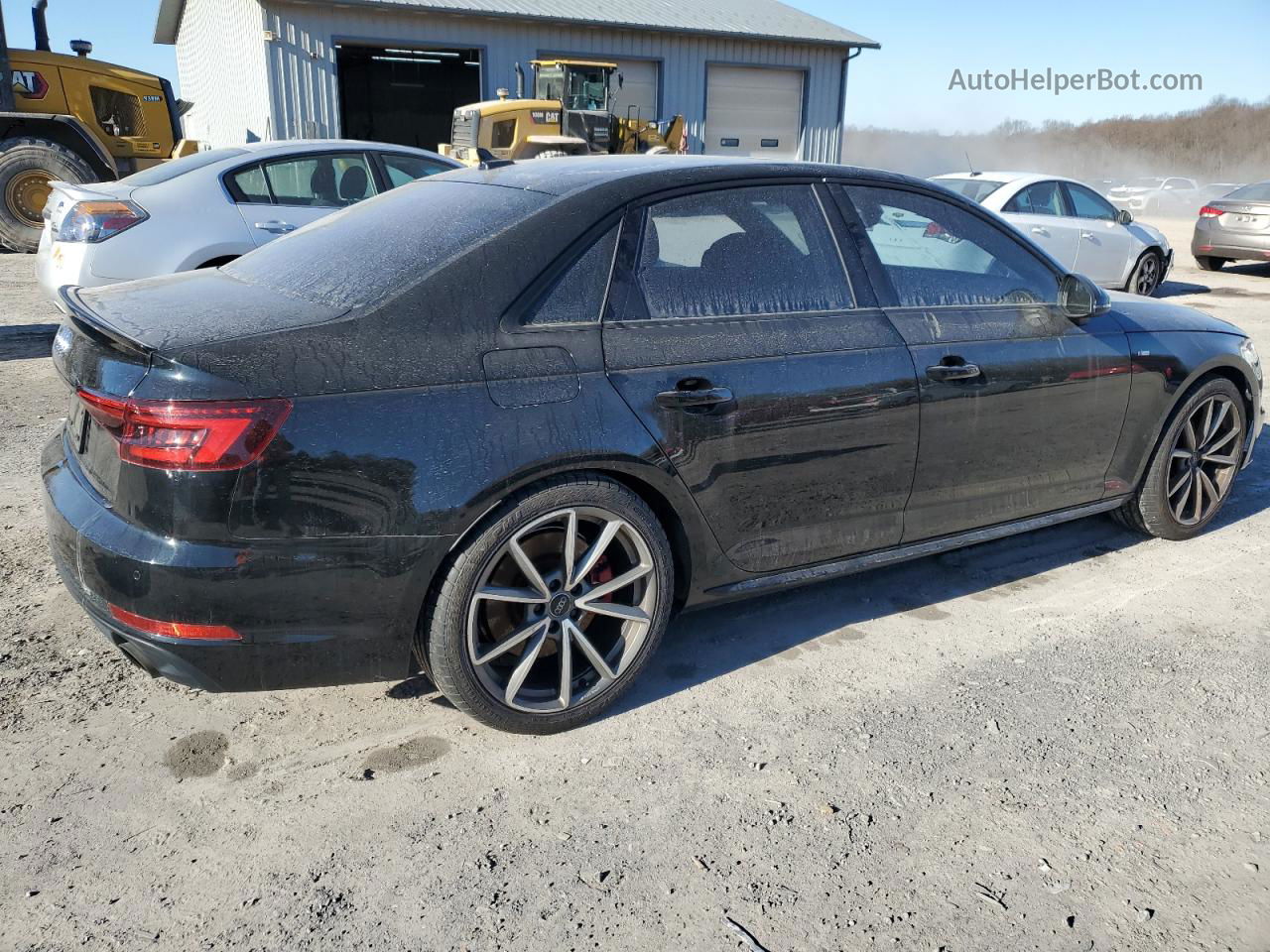 2018 Audi A4 Premium Plus Black vin: WAUENAF45JA059075