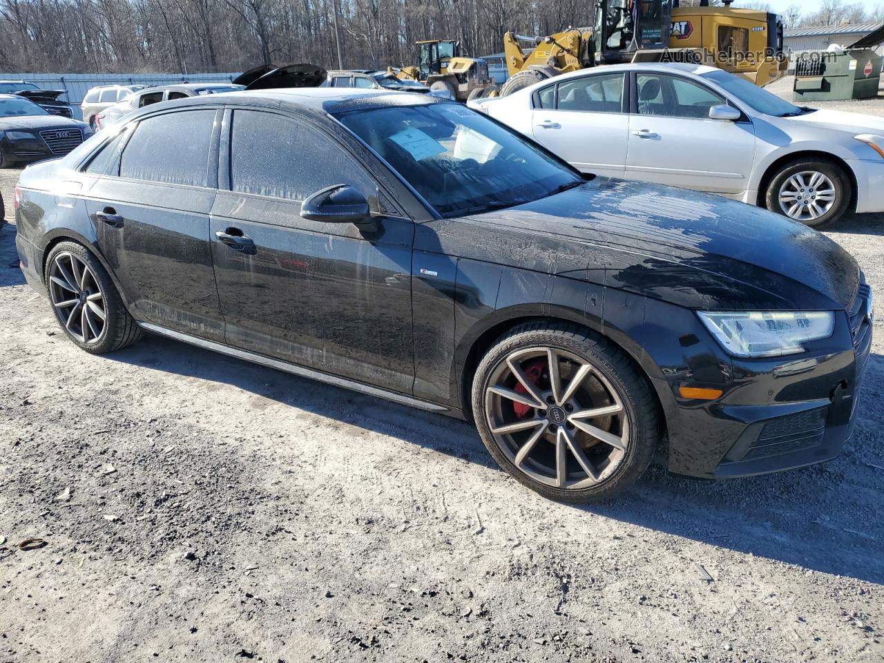 2018 Audi A4 Premium Plus Black vin: WAUENAF45JA059075