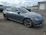 2018 Audi A4 Premium Plus Gray vin: WAUENAF45JA060078