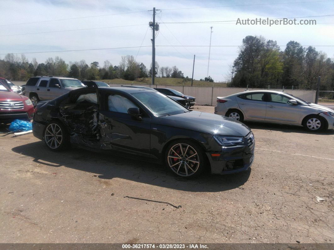 2018 Audi A4 Premium Plus Gray vin: WAUENAF45JA070237