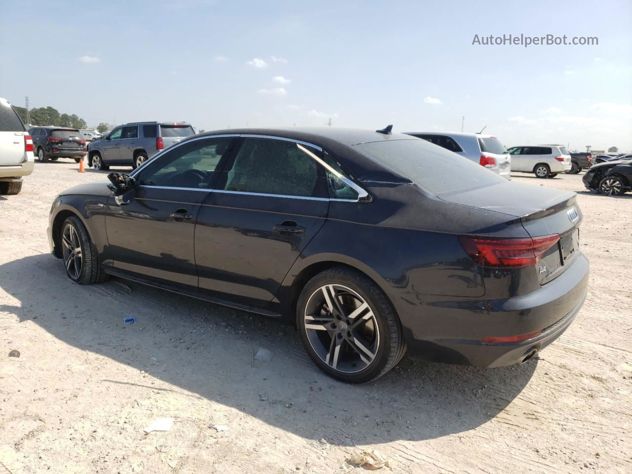 2018 Audi A4 Premium Plus Blue vin: WAUENAF45JN008619