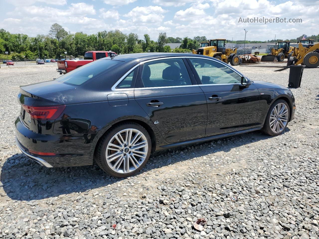 2019 Audi A4 Premium Plus Черный vin: WAUENAF45KA045713