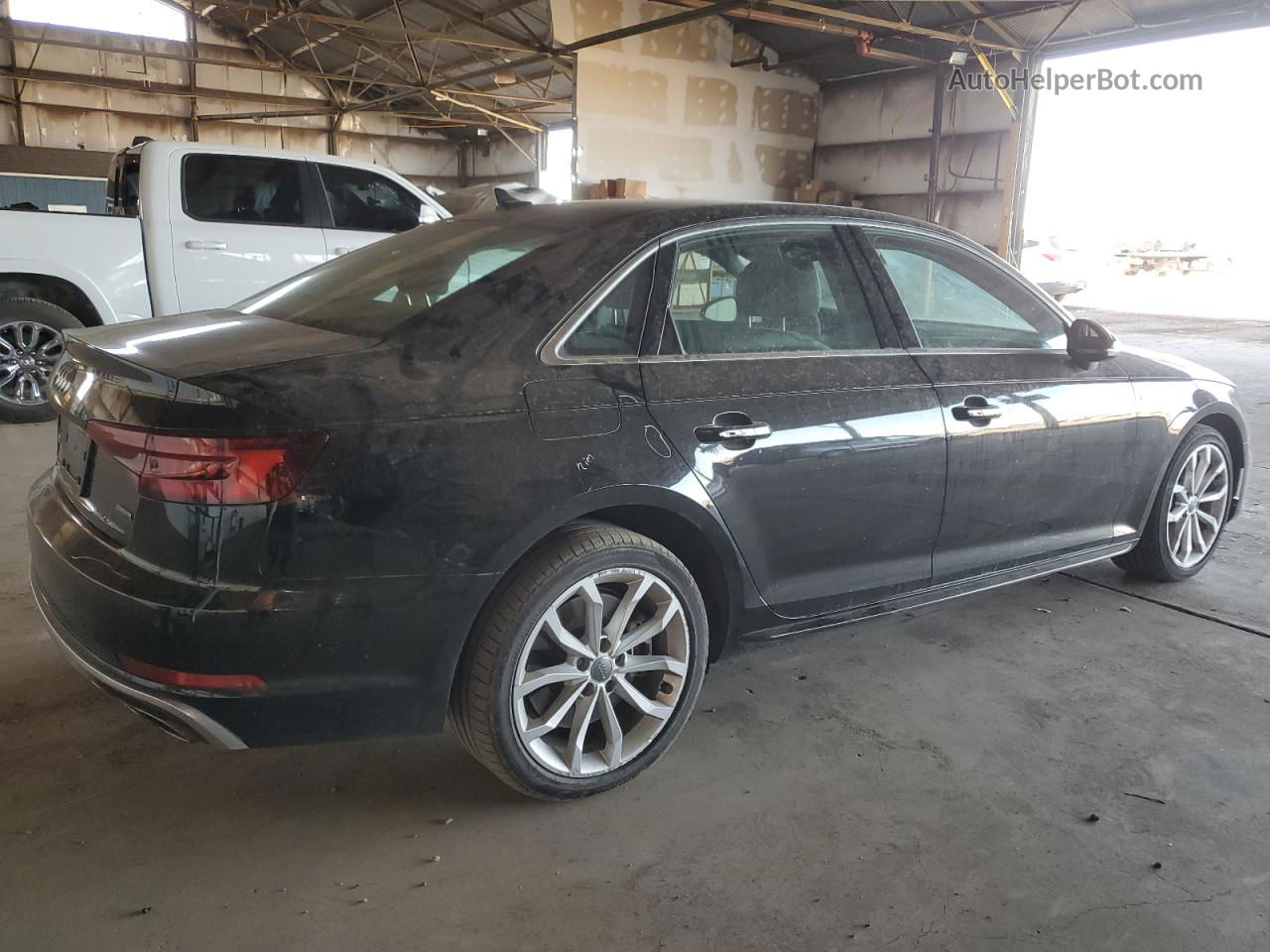 2019 Audi A4 Premium Plus Black vin: WAUENAF45KA070398