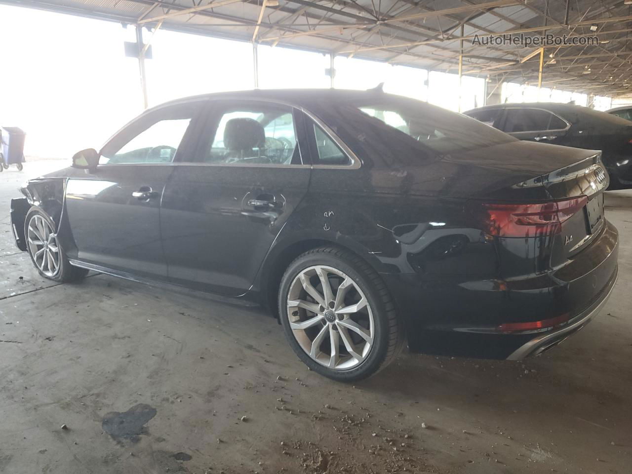 2019 Audi A4 Premium Plus Black vin: WAUENAF45KA070398