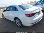 2019 Audi A4 45 Premium White vin: WAUENAF45KA117641