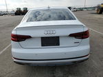 2019 Audi A4 Premium Plus White vin: WAUENAF45KN002756