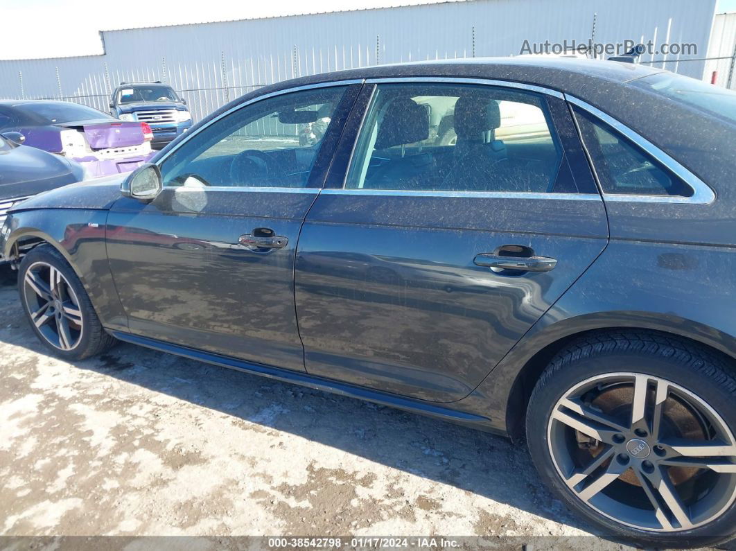 2017 Audi A4 2.0t Premium Gray vin: WAUENAF46HA168011