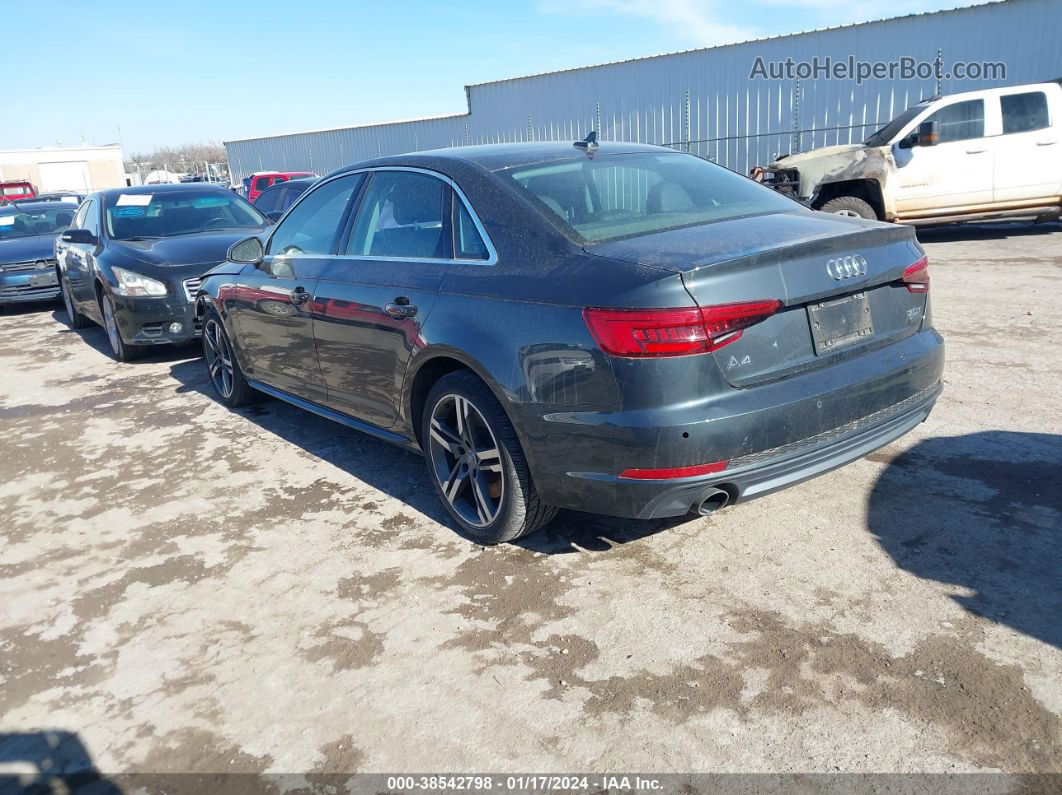 2017 Audi A4 2.0t Premium Gray vin: WAUENAF46HA168011