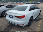 2017 Audi A4 2.0t Premium White vin: WAUENAF46HN006596