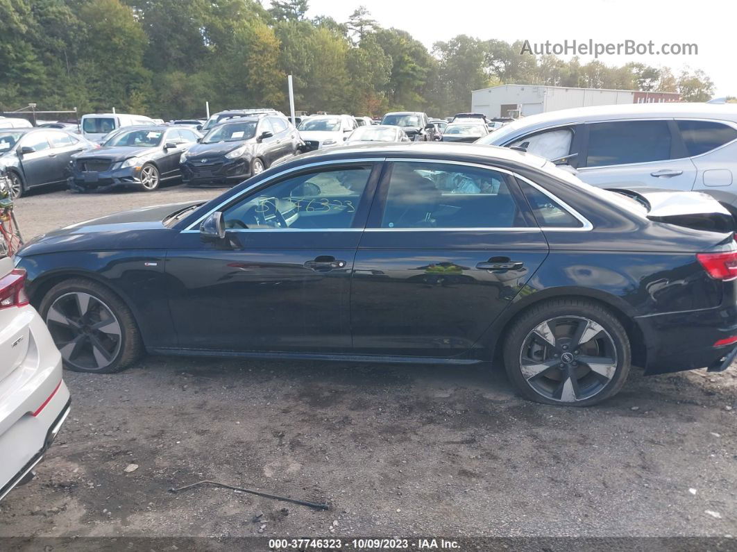 2017 Audi A4 2.0t Premium Черный vin: WAUENAF46HN010308