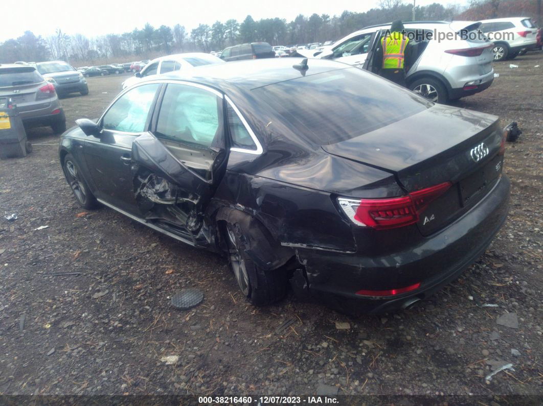 2017 Audi A4 2.0t Premium Синий vin: WAUENAF46HN030297