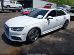 2017 Audi A4 2.0t Premium White vin: WAUENAF46HN065387