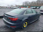 2018 Audi A4 2.0t Premium/2.0t Tech Premium Blue vin: WAUENAF46JA207413