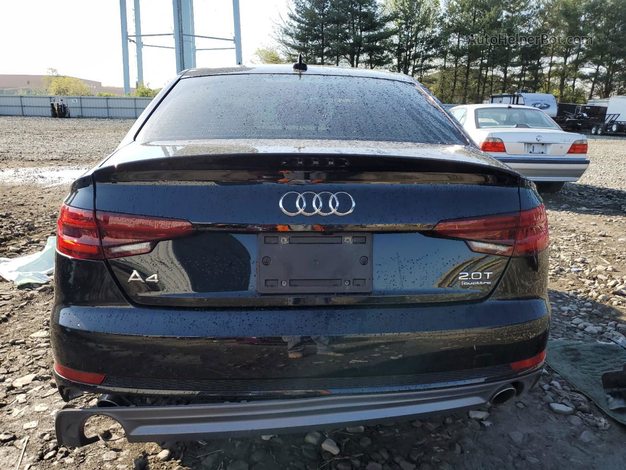 2018 Audi A4 Premium Plus Black vin: WAUENAF46JA212904