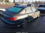 2018 Audi A4   Gray vin: WAUENAF46JN001078