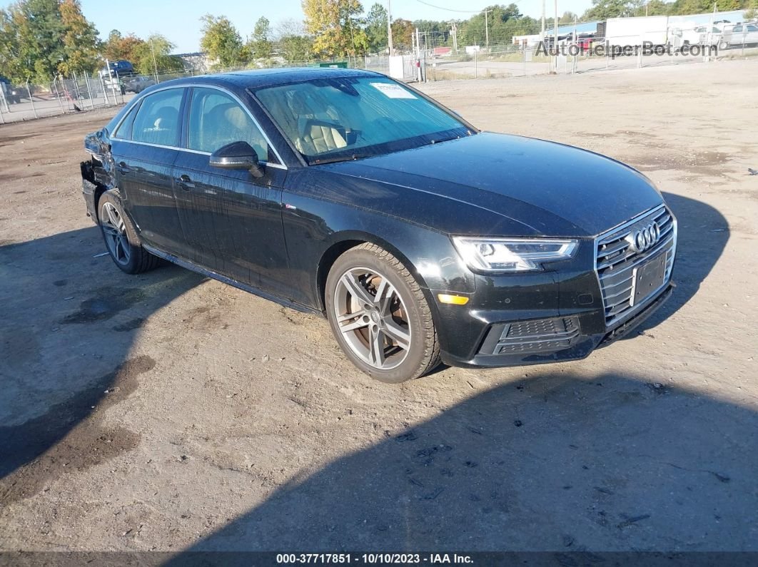 2018 Audi A4 Premium Plus Черный vin: WAUENAF46JN008614