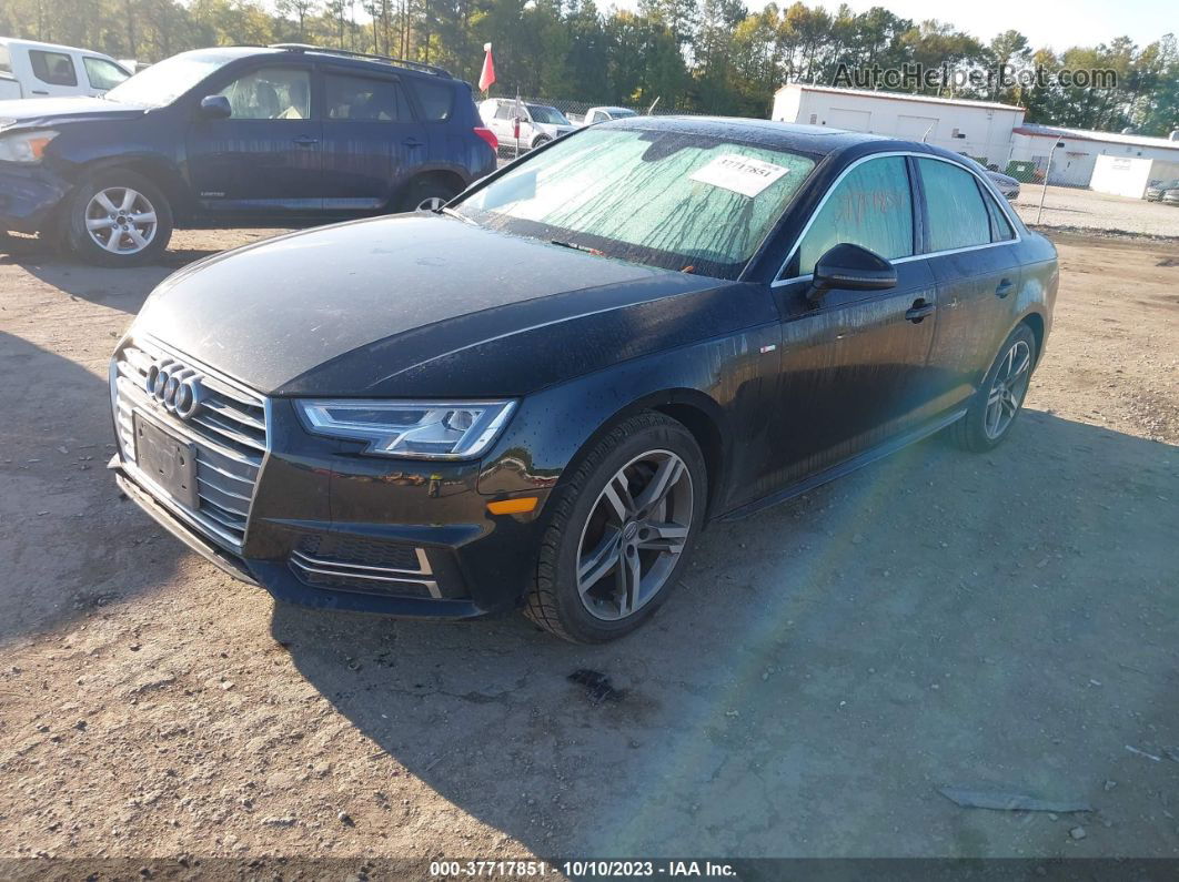 2018 Audi A4 Premium Plus Черный vin: WAUENAF46JN008614