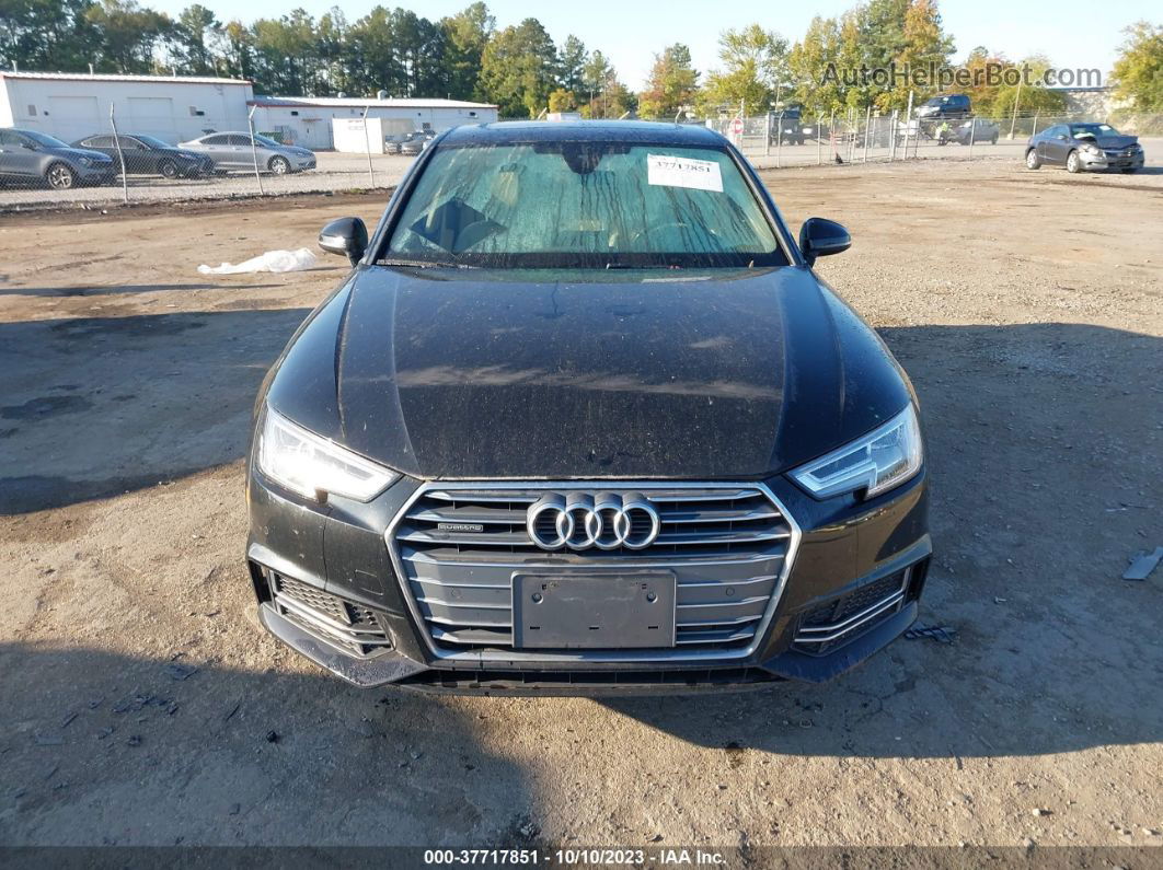 2018 Audi A4 Premium Plus Black vin: WAUENAF46JN008614