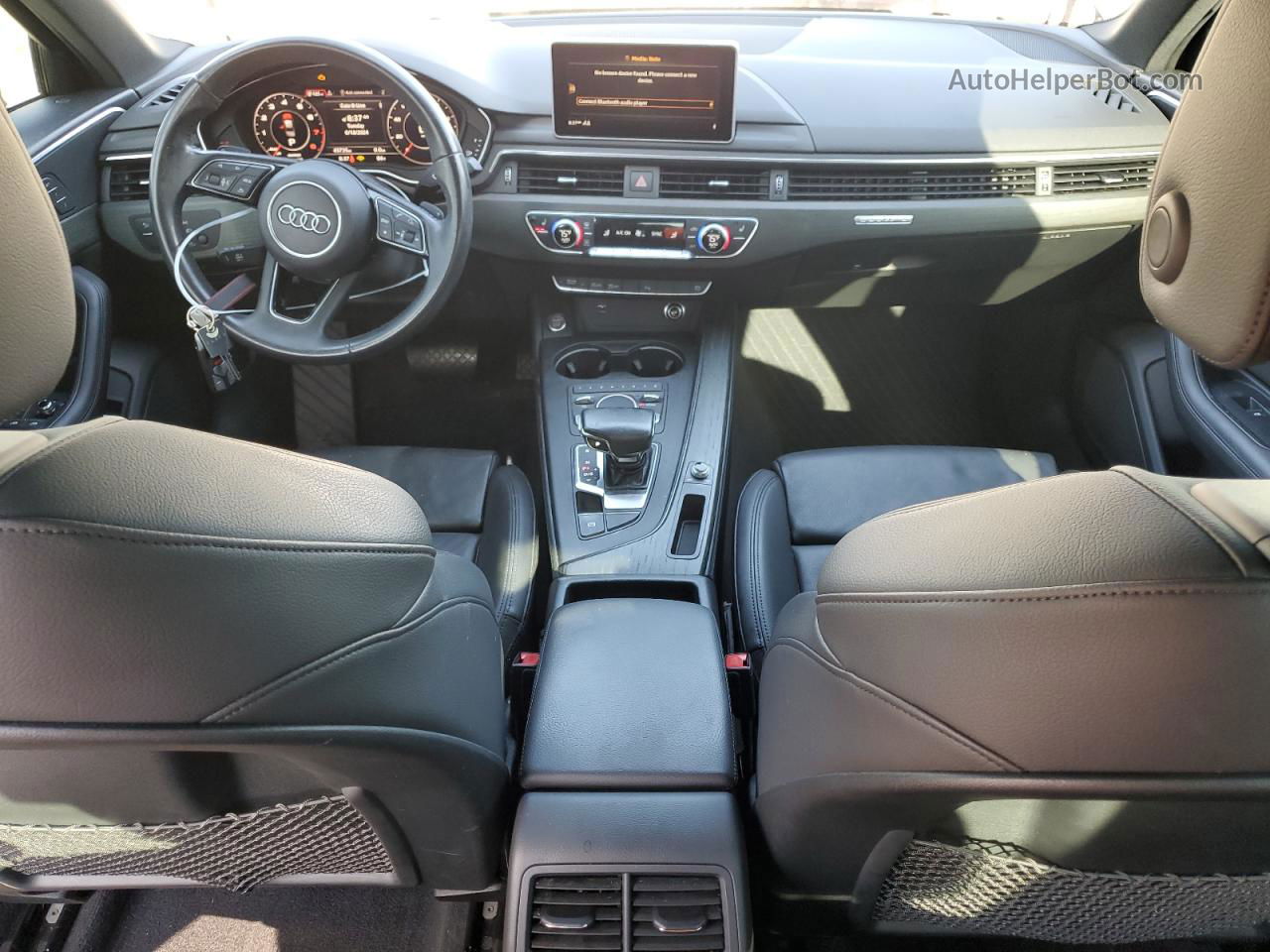 2019 Audi A4 Premium Plus Черный vin: WAUENAF46KA035613