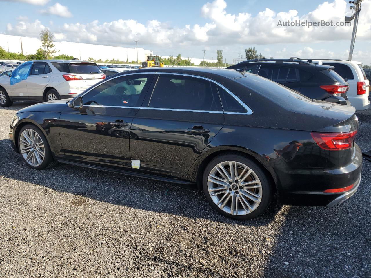 2019 Audi A4 Premium Plus Black vin: WAUENAF46KA035613