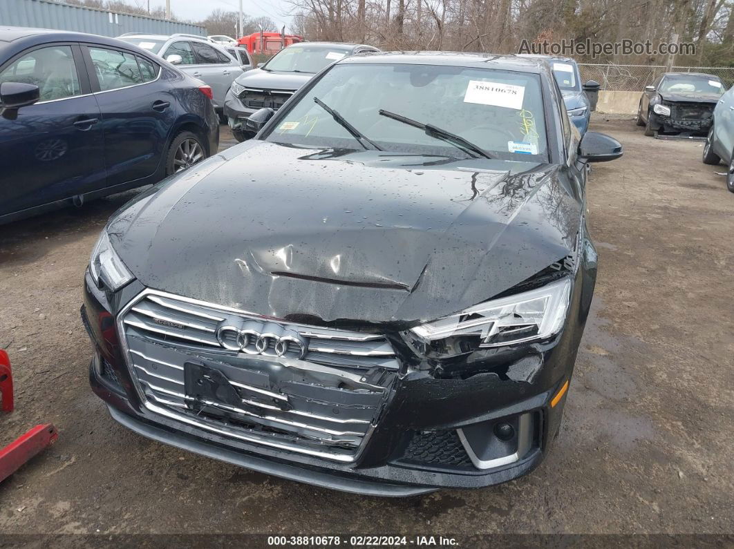 2019 Audi A4 45 Premium Black vin: WAUENAF46KN016701