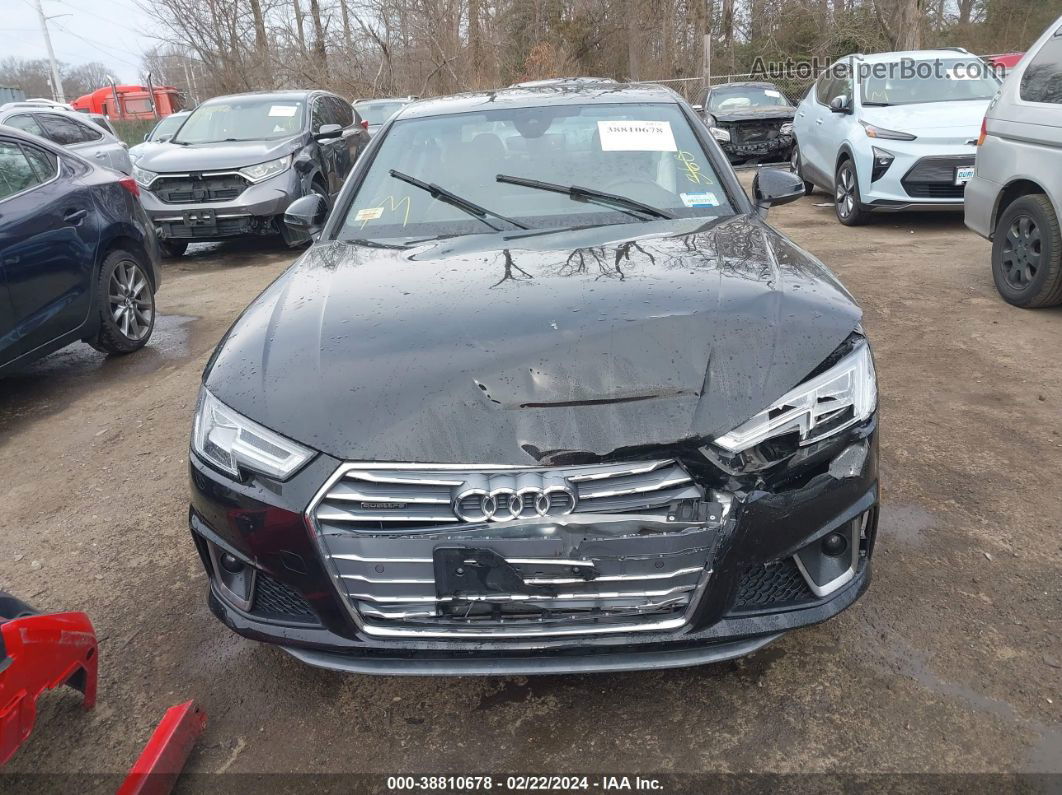 2019 Audi A4 45 Premium Black vin: WAUENAF46KN016701