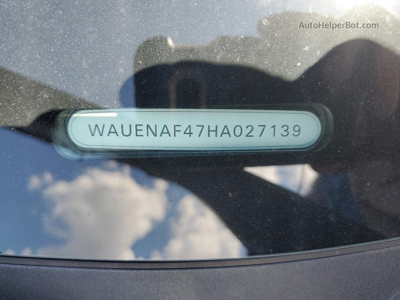 2017 Audi A4 Premium Plus Blue vin: WAUENAF47HA027139