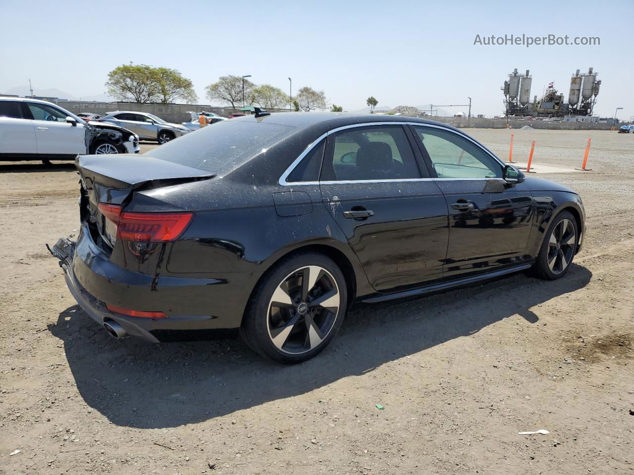 2017 Audi A4 Premium Plus Black vin: WAUENAF47HN013377