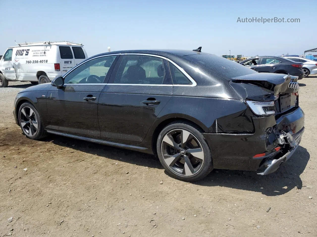 2017 Audi A4 Premium Plus Black vin: WAUENAF47HN013377