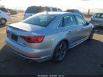 2017 Audi A4 2.0t Premium Silver vin: WAUENAF47HN020054