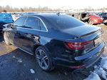 2018 Audi A4 Premium Plus Black vin: WAUENAF47JA058784