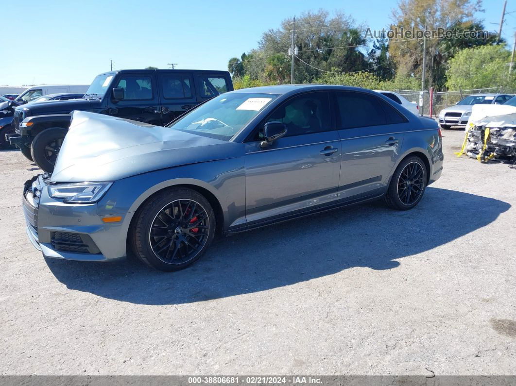 2018 Audi A4 2.0t Premium/2.0t Tech Premium Gray vin: WAUENAF47JA068649