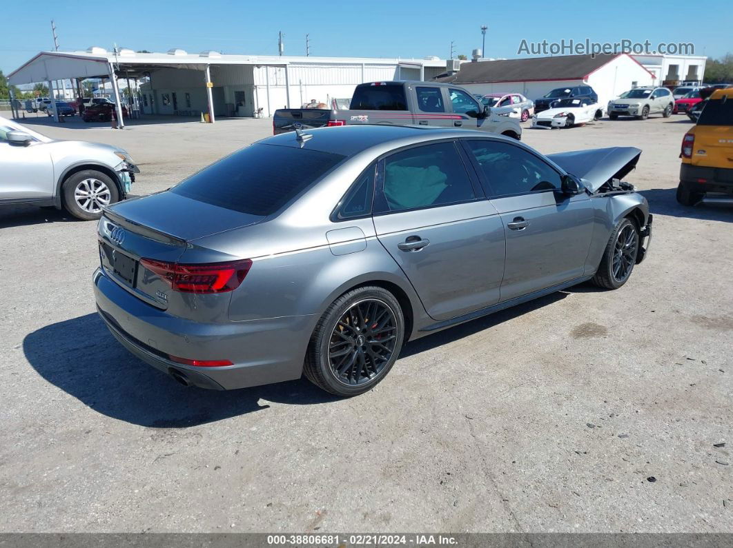 2018 Audi A4 2.0t Premium/2.0t Tech Premium Gray vin: WAUENAF47JA068649