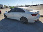 2018 Audi A4 Premium Plus White vin: WAUENAF47JA100189