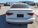 2018 Audi A4 Premium Plus White vin: WAUENAF47JA100189