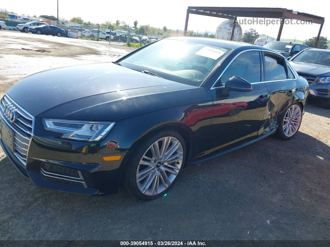 2018 Audi A4 2.0t Premium/2.0t Tech Premium Black vin: WAUENAF47JA131488