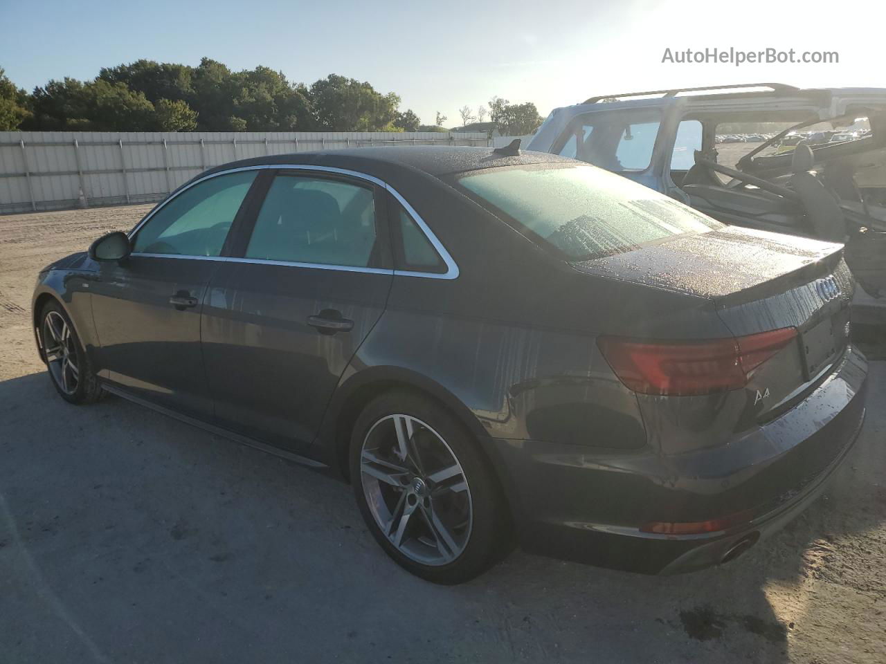 2018 Audi A4 Premium Plus Black vin: WAUENAF47JA188418