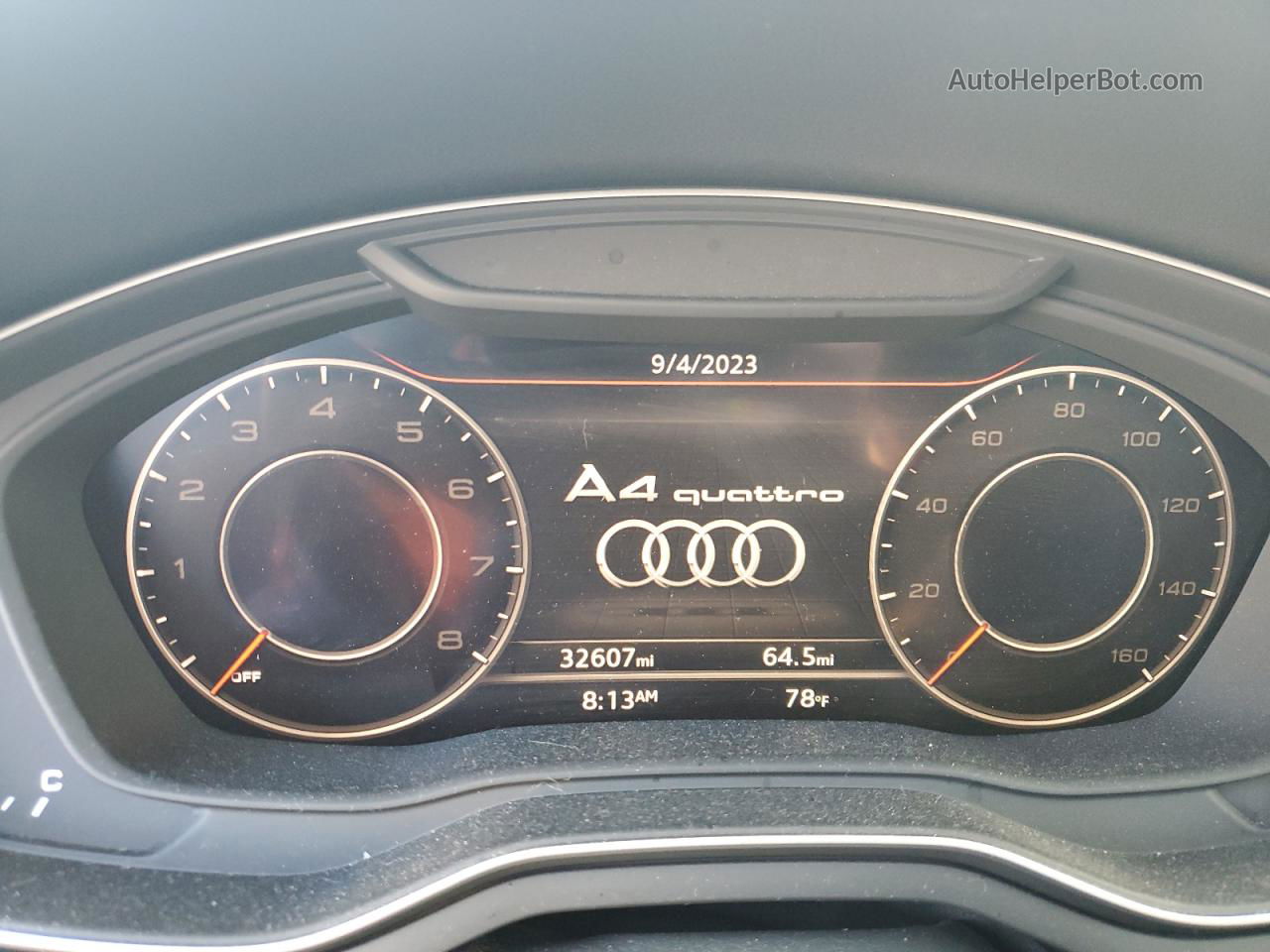 2018 Audi A4 Premium Plus Черный vin: WAUENAF47JA188418