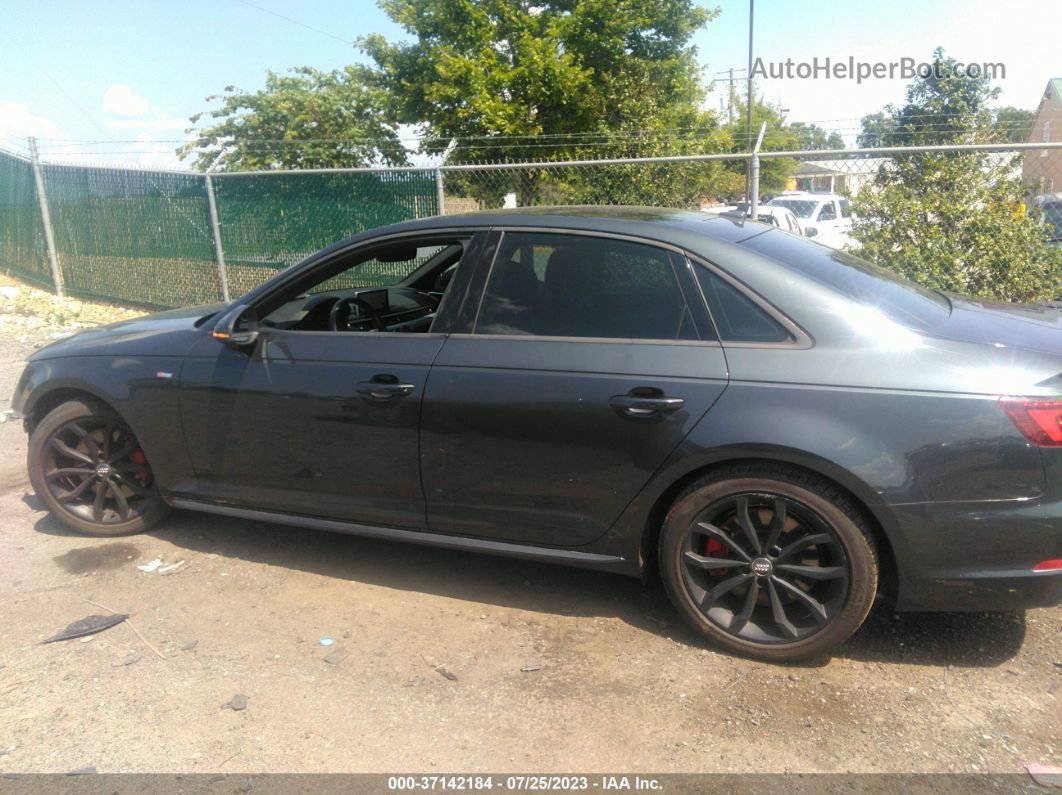 2019 Audi A4 Premium Plus Gray vin: WAUENAF47KA016021