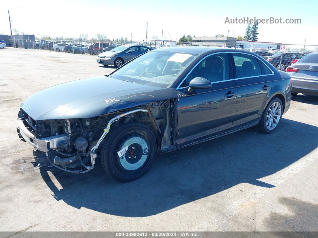 2019 Audi A4 45 Premium Gray vin: WAUENAF47KN015489