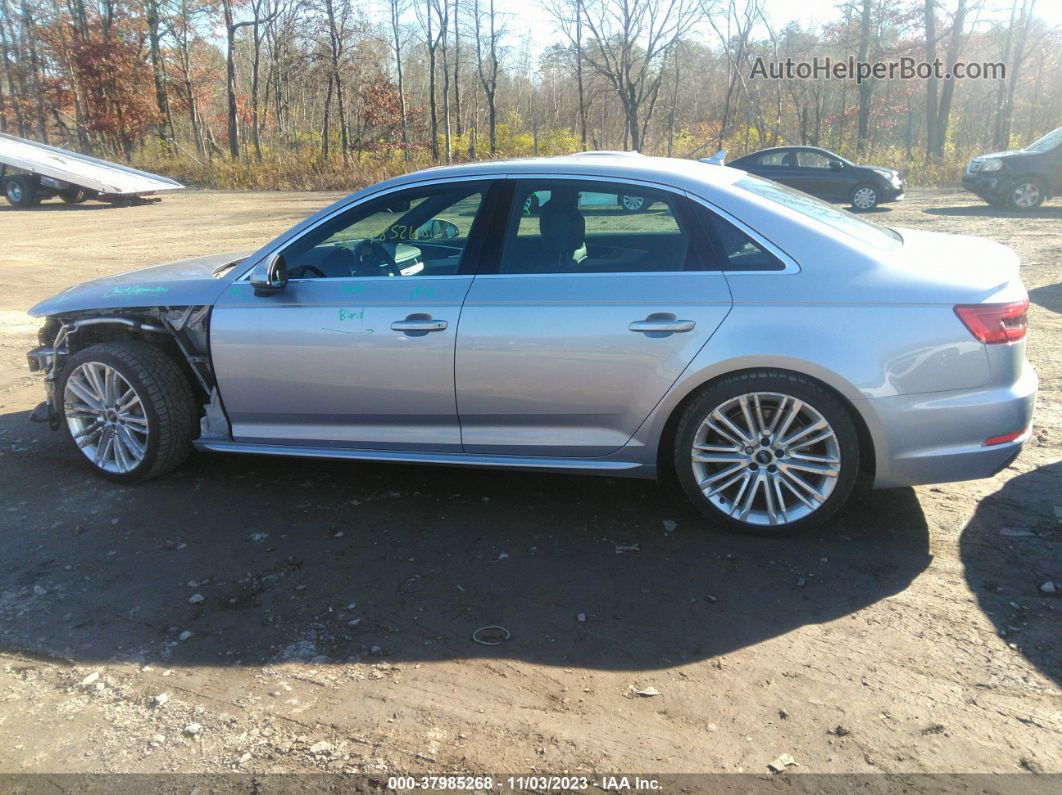 2017 Audi A4 2.0t Premium Серебряный vin: WAUENAF48HN008463