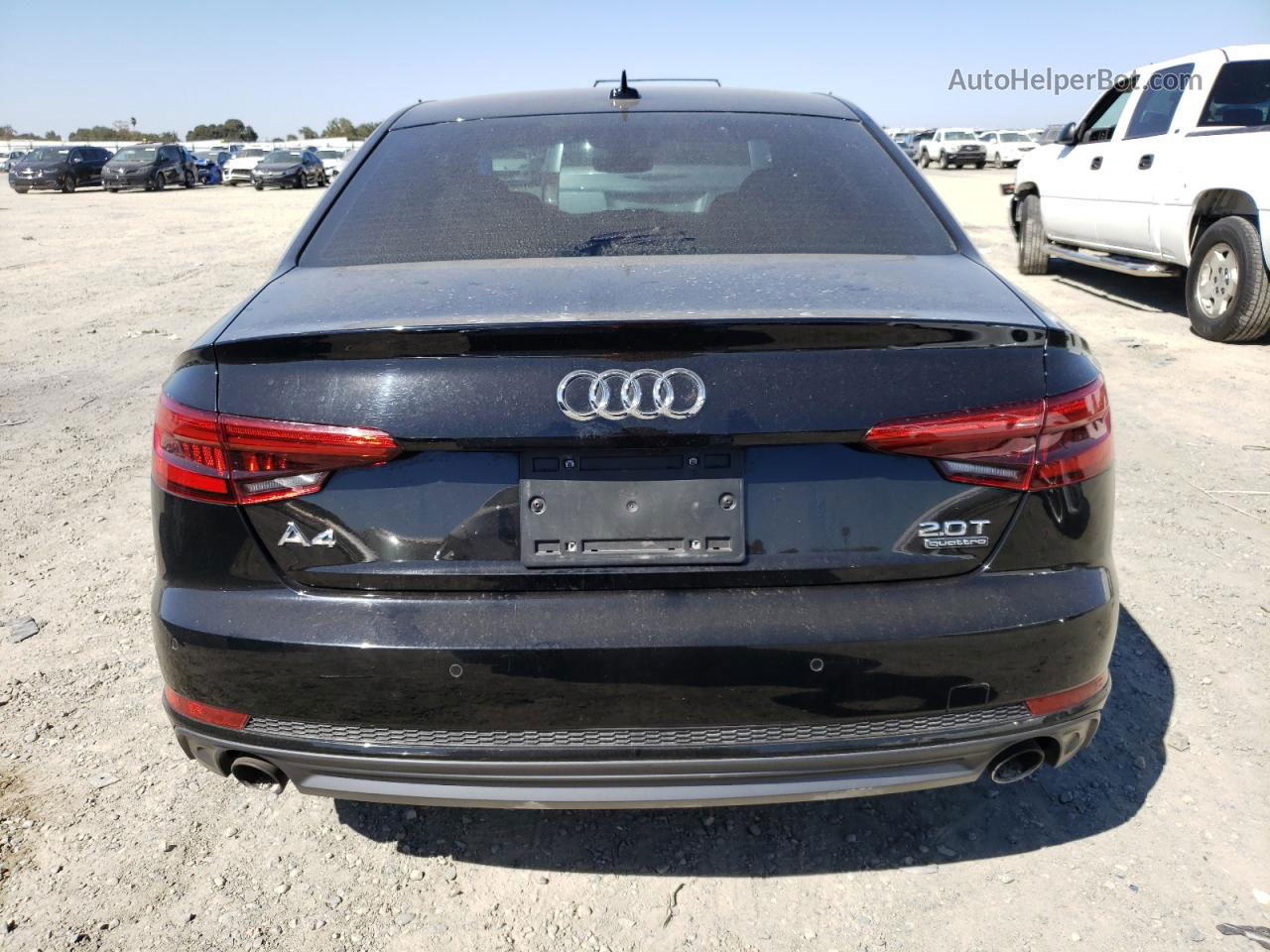 2017 Audi A4 Premium Plus Black vin: WAUENAF48HN020712