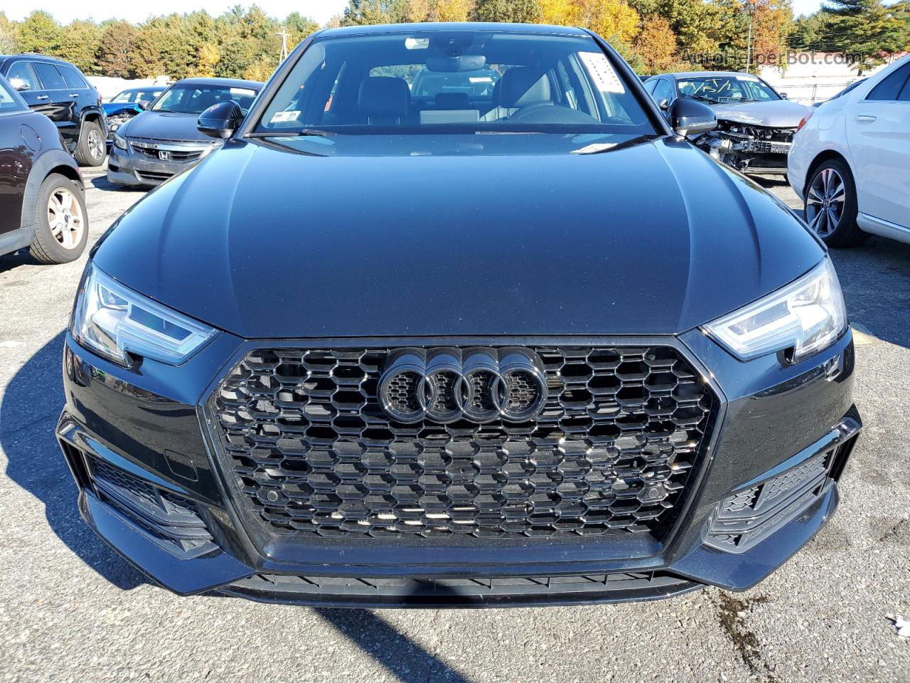 2018 Audi A4 Premium Plus Black vin: WAUENAF48JA054047