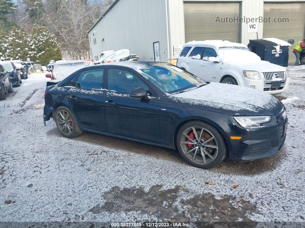 2018 Audi A4 2.0t Premium/2.0t Tech Premium Black vin: WAUENAF48JA060561