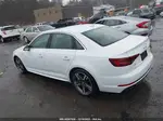 2018 Audi A4 2.0t Premium/2.0t Tech Premium White vin: WAUENAF48JA077117