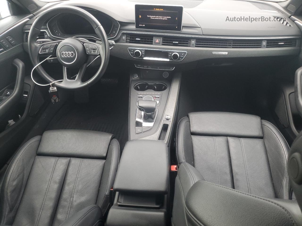 2018 Audi A4 Premium Plus Black vin: WAUENAF48JA111301