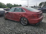 2018 Audi A4 Premium Plus Red vin: WAUENAF48JA133430